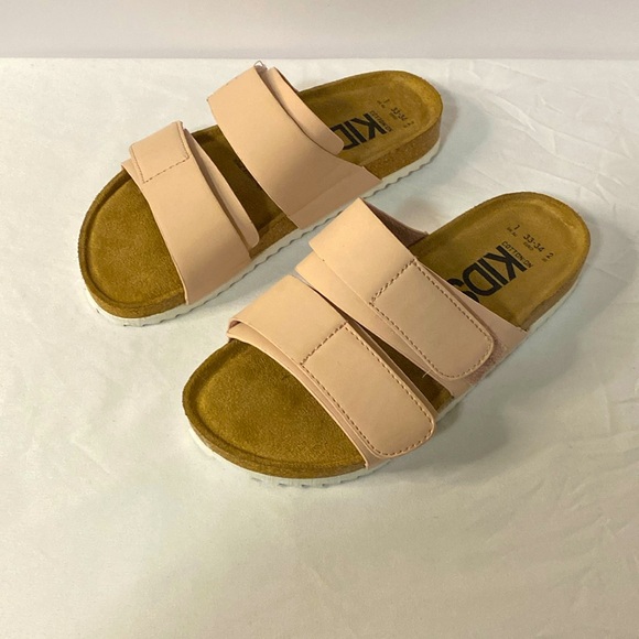 Cotton On KIDS Frankie Double Strap Slide| Color: Blush Pink | Size: 2 - Picture 1 of 7